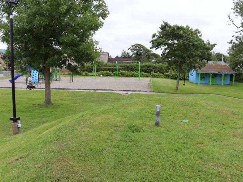 South Playground looking east.