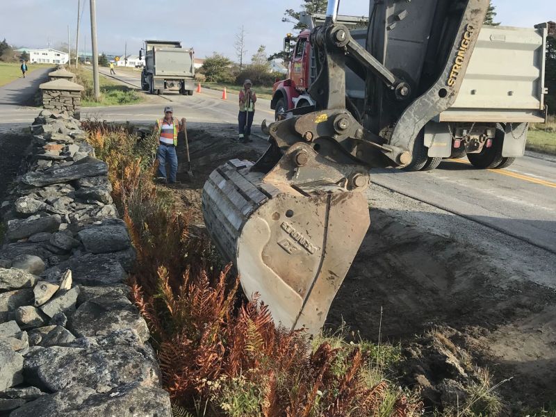 Phase 3 work - adding the extension from the high school up to Haley Road.