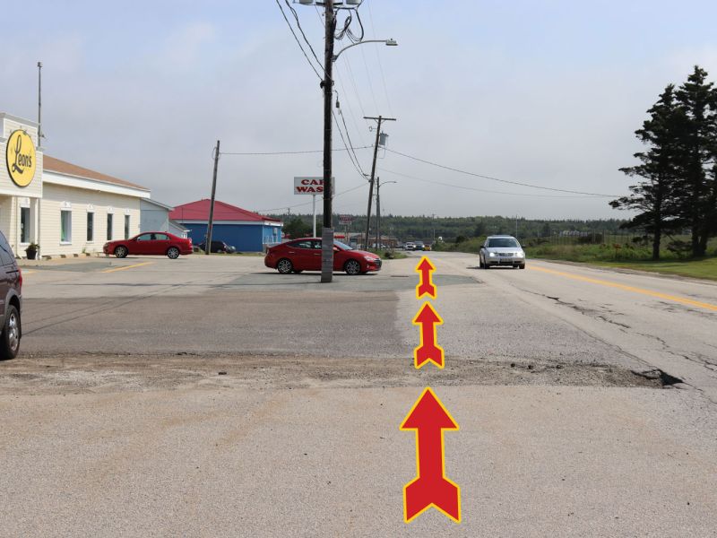 Asphalt multi-use trail will be added between Starrs Road and Parade Street on Haley Road.